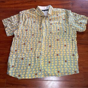 Men's Yellow Hedgehog Impatient Wolves Shirt | XXL